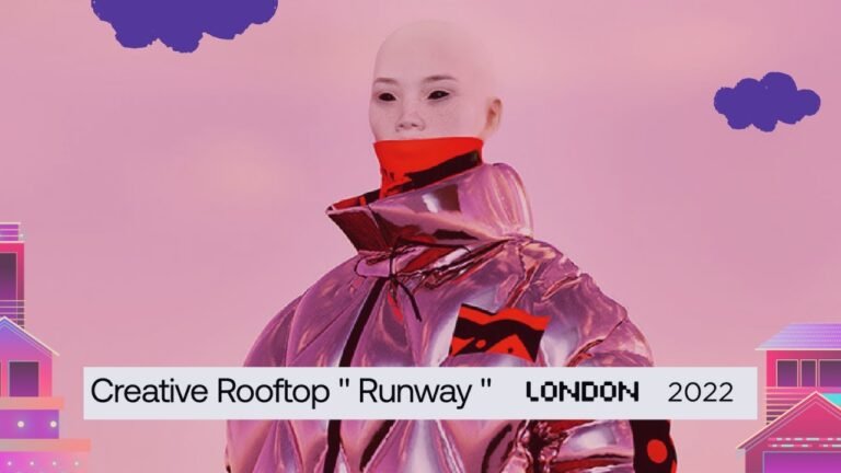 London Fashion Week. Creative Rooftop " Runway"