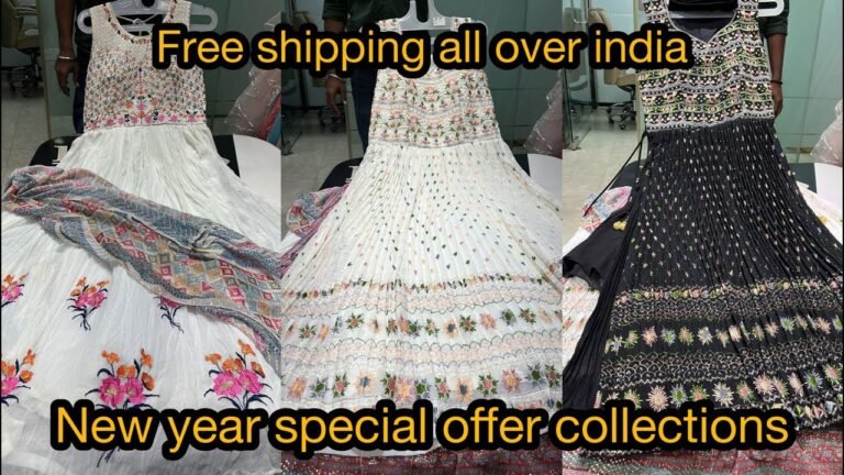 New year special wedding wear collection with free shipping all over india cell:9014200295